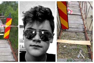 Sfârșit cumplit pentru un adolescent de 17 ani. A căzut cu bicicleta de pe o punte ruptă și a fost găsit mort în apă