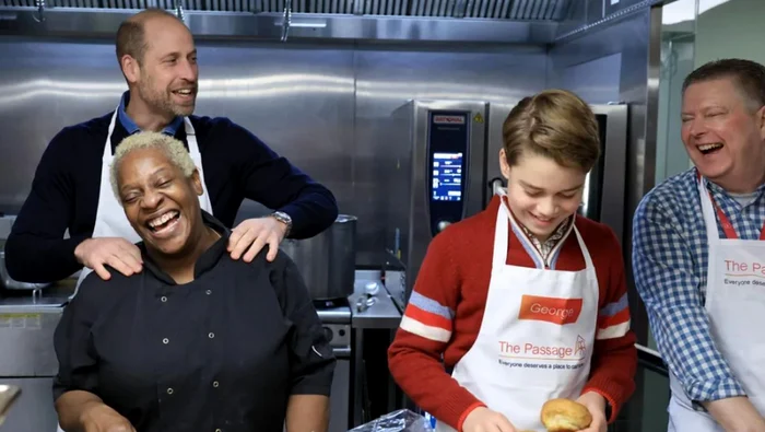 William și George s-au întrecut la gătit (Foto: Andrew Parsons/Kensington Palace)