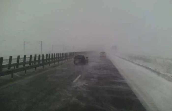 Autostrada Soarelui a fost închisă FOTO Adevărul