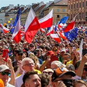 Protest al opoziției poloneze la Varsovia, Polonia, 4 iunie, 2023 Foto EPA EFE jpg