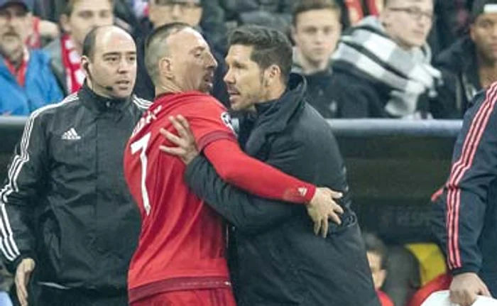 
    Simeone a fost la un pas de bătaie cu RiberyFoto: Hepta  