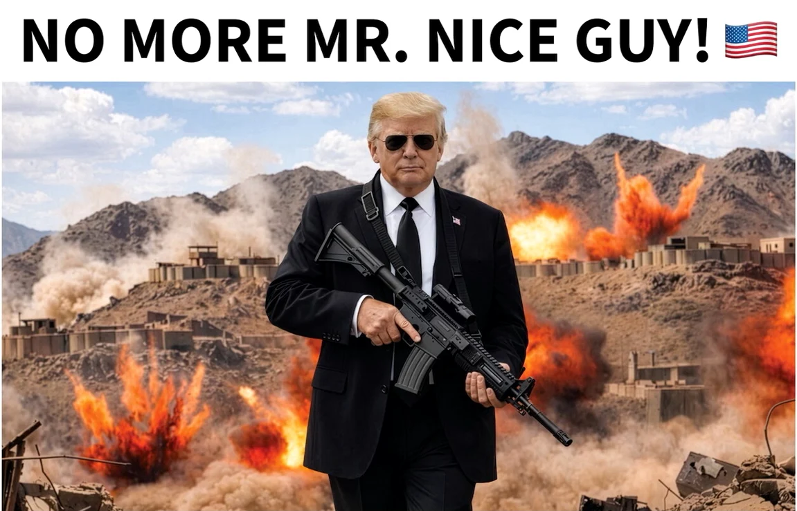 Donald Trump, înarmat FOTO: Truth Social