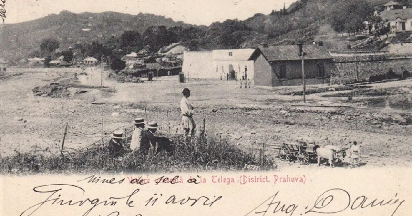 Ocnele Telega la începutul secolului XX FOTO Arhivă prof. Gheorghe Bilga