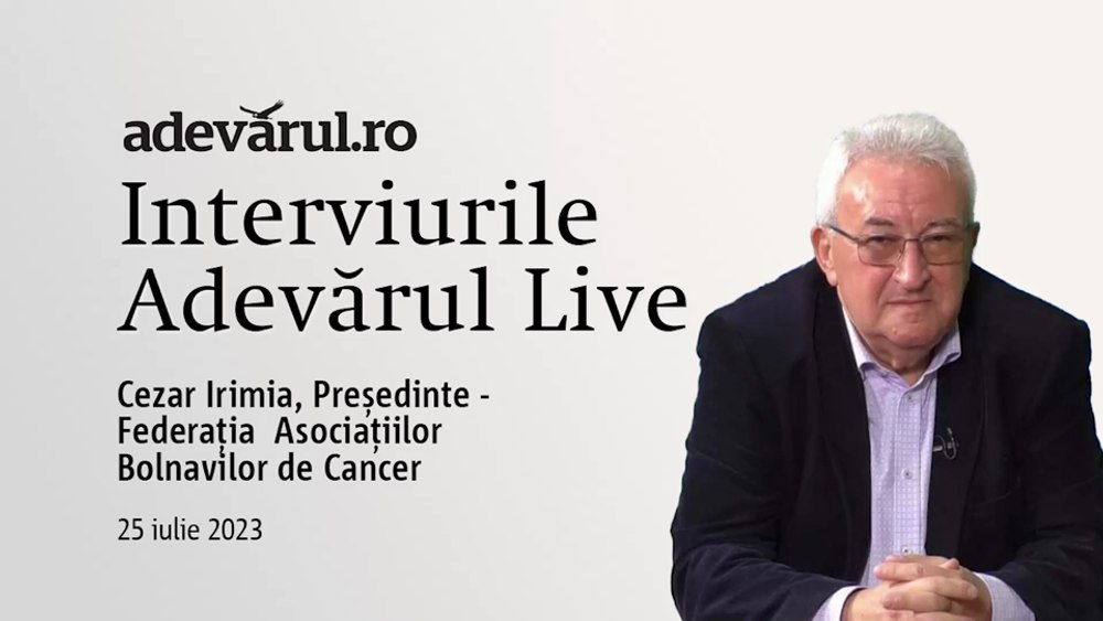 „Ne-am săturat să murim cu zile!”, declară Cezar Irimia, Preşedintele Federaţiei Asociaţiilor Bolnavilor de Cancer 