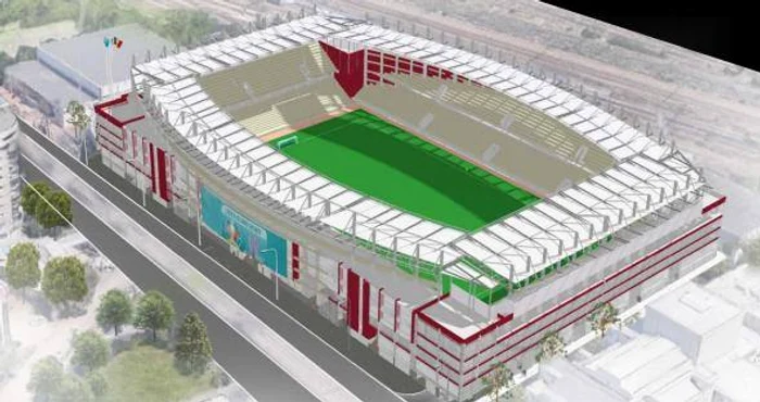 Aşa e proiectat să arate noul stadion din Giuleşti