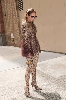 Jennifer Lopez, animal print