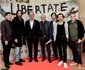  Tudor Giugiu si o parte dintre actorii din filmul Libertate