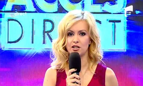 Simona Gherghe, superbă în emisiunea «Acces direct» (captură Antena 1) jpeg