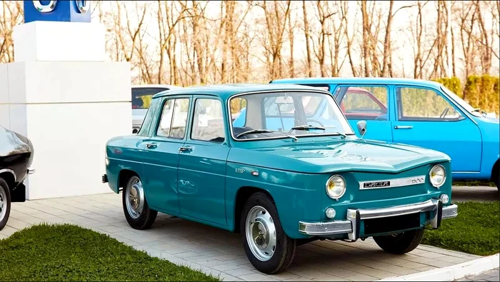 Dacia 1100 a fost produsă începând cu 1968. FOTO Automobile Dacia (Arhivă)