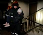 Pompieri incendiu in Bucuresti FOTO ISU