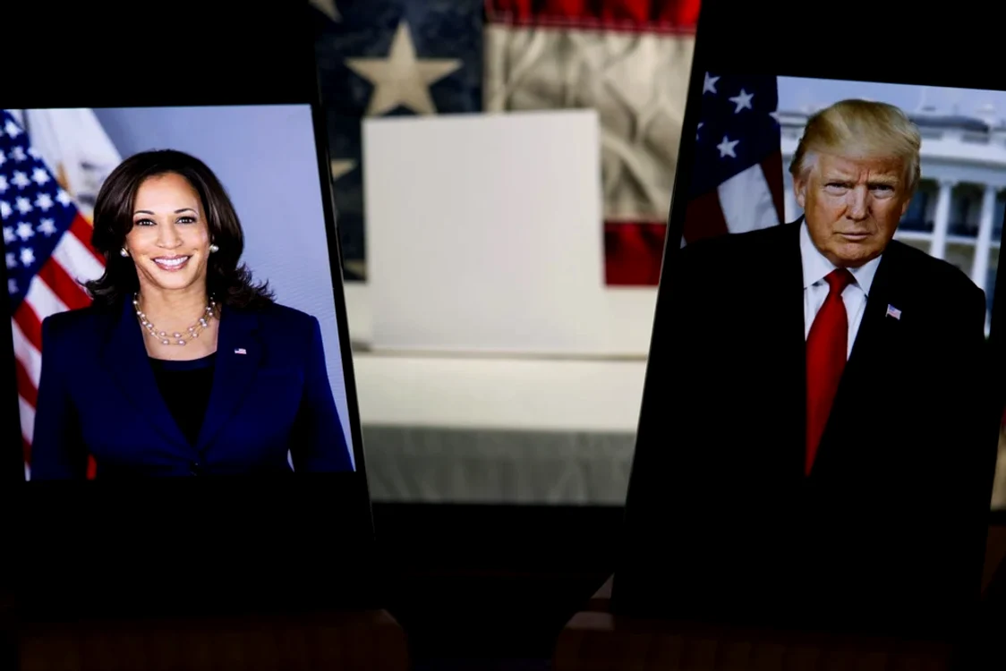Kamala Harris și Donald Trump se află într-o cursă strânsă în statele indecise FOTO Shutterstock