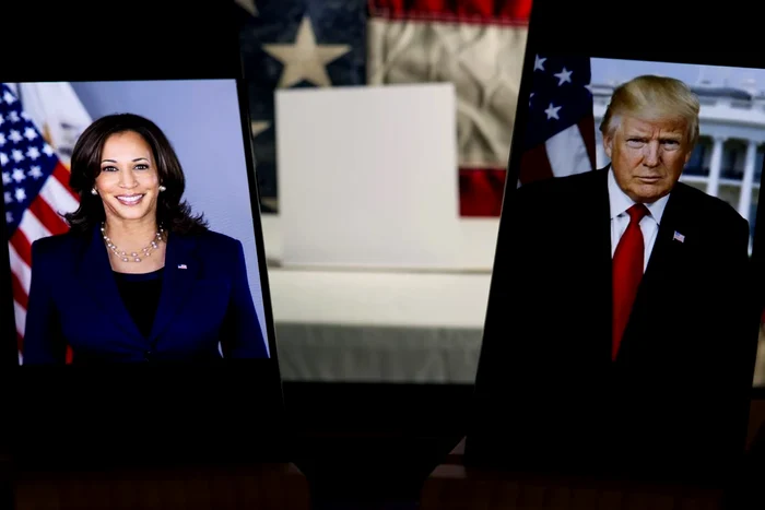 Kamala Harris și Donald Trump se află într-o cursă strânsă în statele indecise FOTO Shutterstock