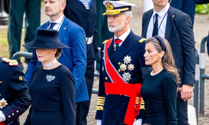 Regina Letizia și Regele Felipe la funeralii profimedia 1132824527 jpg