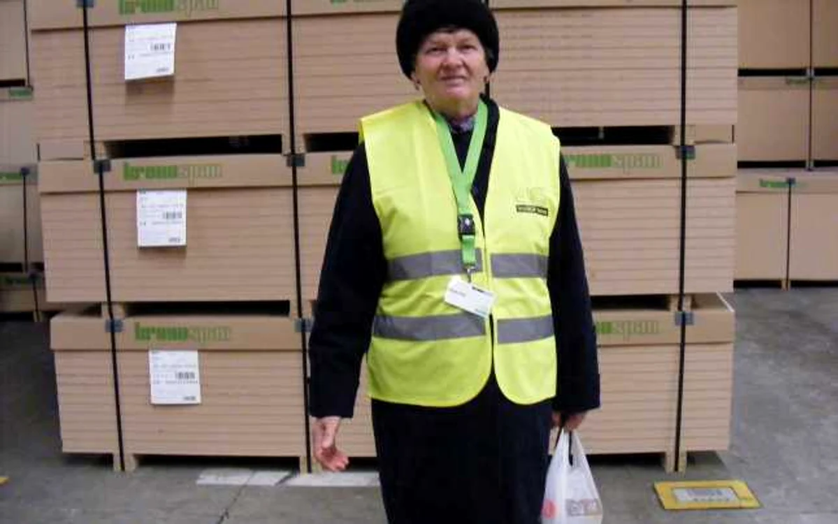Ana Cioacă a lucrat 21 ani în industria de prelucrare a lemnului
