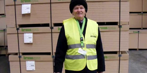 Ana Cioacă a lucrat 21 ani în industria de prelucrare a lemnului