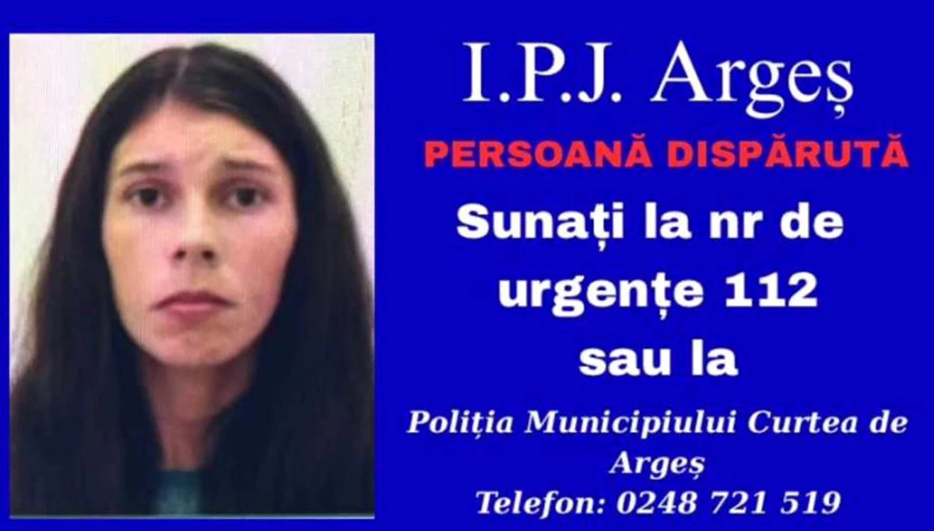 O mamă tânără din Argeș a dispărut împreună cu cei trei copii ai săi