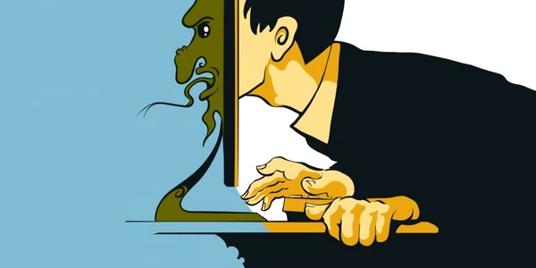 Internet troll la computer FOTO Shutterstock