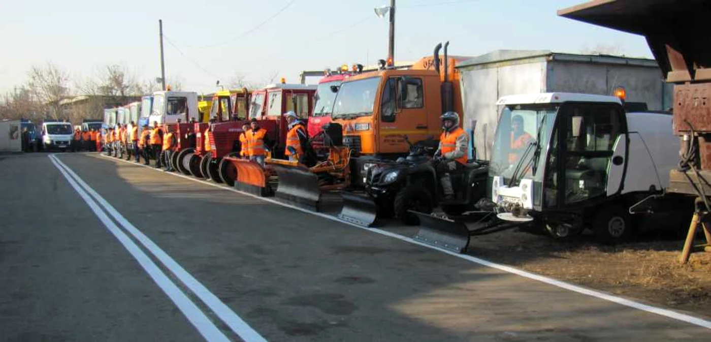 Direcţia de Salubritate din cadrul Primăriei Târgovişte s-a pregătit de iarnă