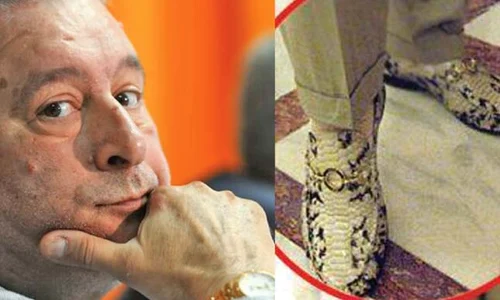 Mădălin Voicu are pantofi  din piele de piton și mai multe ceasuri valoroase jpeg