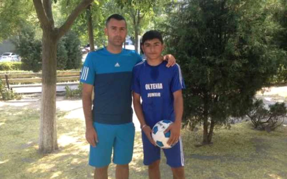 Said Păun visează să ajung un mare fotbalist la fel ca idoul său Gheorghe Hago