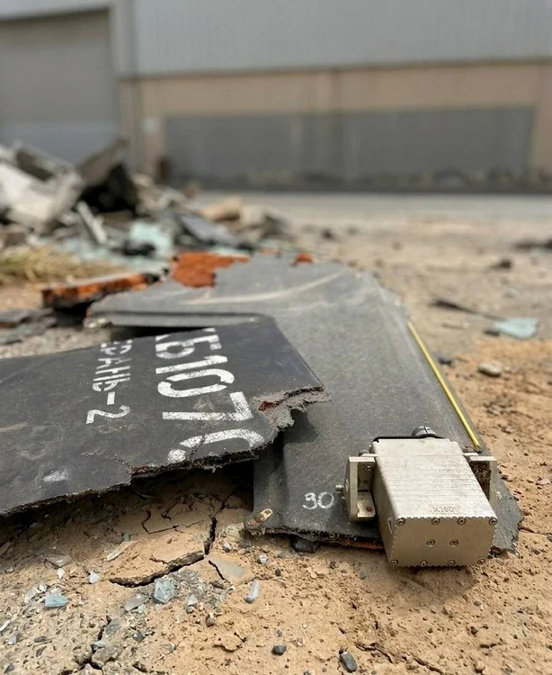 Fragmente ale unei drone Geran 2 au căzut în Dubai Serhi Bratciuk