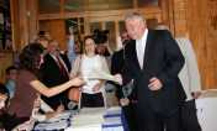 Marius Nicoară a votat în cartierul Zorilor din Cluj-Napoca