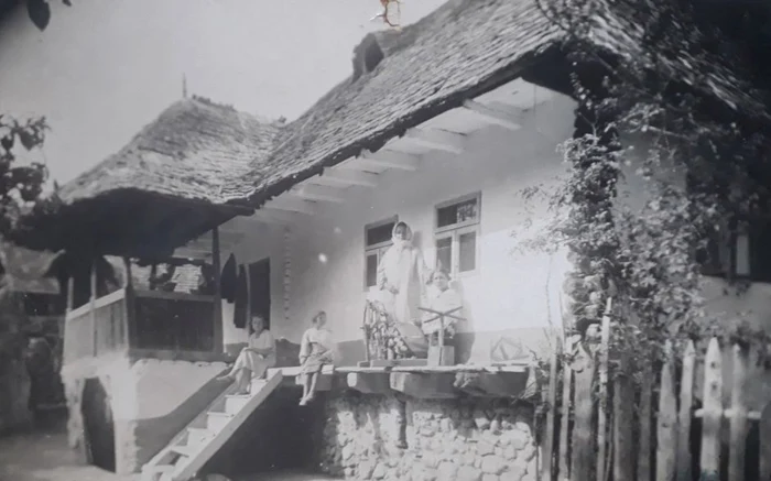 Casa în care dr. Florian Angheluţă a trăit până la vârsta de 13 ani. Foto arhiva personală.
