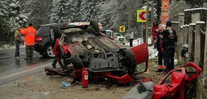 Accidentul provocat de Şerban Huidu s-a soldat cu decesul a trei persoane Foto.Bogdan Crăciun
