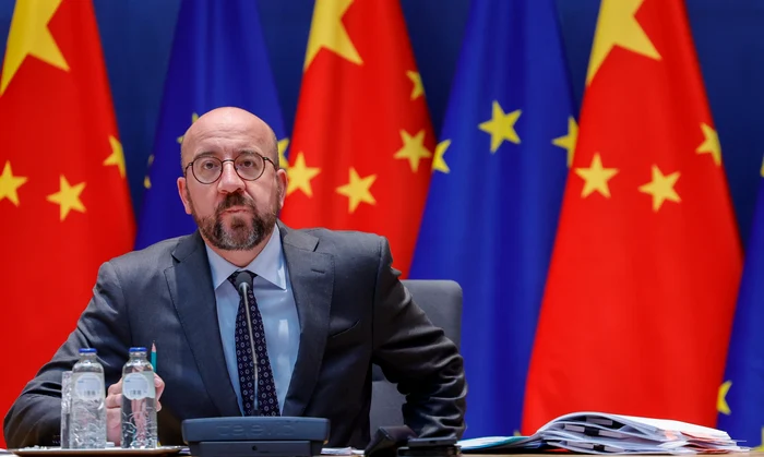 Charles Michel, președintele Consiliului European FOTO EPA-EFE