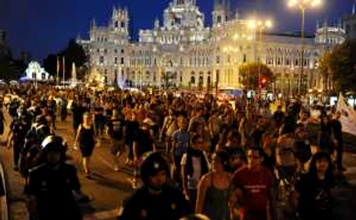 Proteste în Spania FOTO: Mediafax