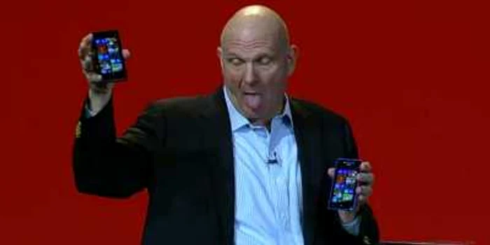 Ballmer, un artist pe scenă FOTO Reuters