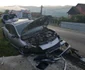 Accident rutier pe DN7 - E81 în Bujoreni - Vâlcea - o maşină cu stupi s-a ciocnit cu un cap de pod Foto Adevărul