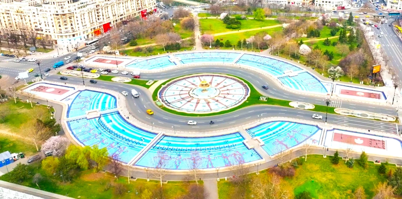 Planșeul de la Piața Unirii intră în reparații FOTO: Daniel Băluță/FB