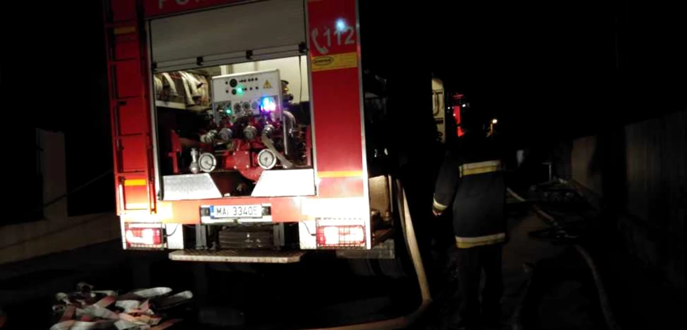Incendiu. FOTO: ARHIVĂ.