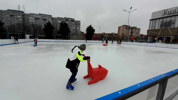 Patinoarul de la Shopping City FOTO Ștefan Both