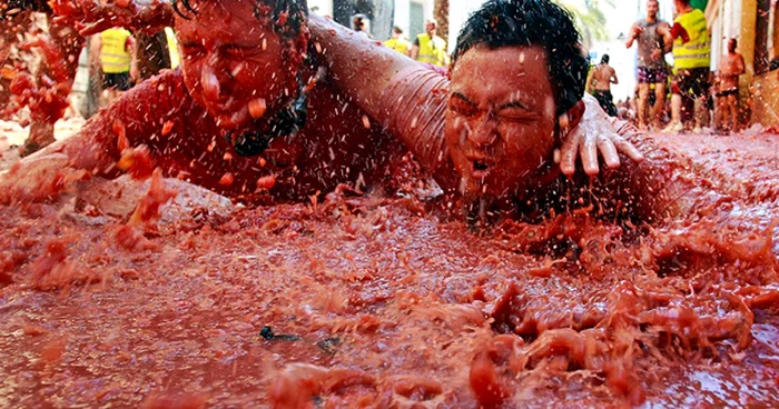 Festivalul Tomatina 2012