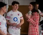 Kate Middleton, de vorbă cu jucătorii de rugbi