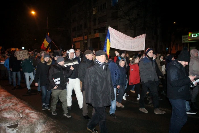 Sute de botoşăneni au protestat în ultimele zile FOTO Cosmin Zamfirache