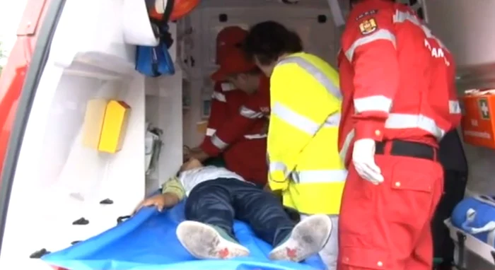Copilul a primit îngrijiri medicale