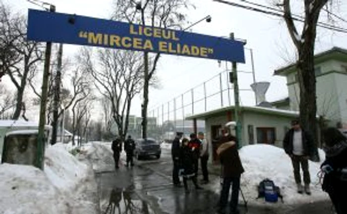 Incendiul de lângă liceul Mircea Eliade