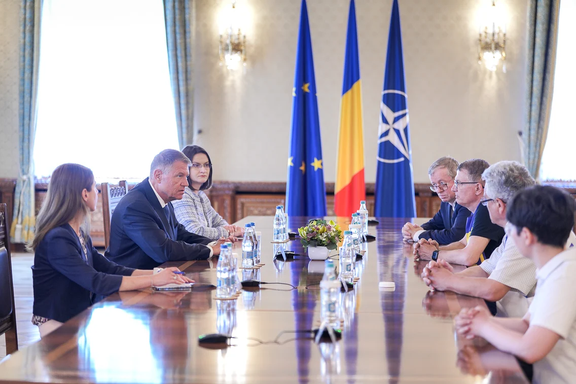 Klaus Iohannis, negocieri cu sindicatele din Educație, 30 mai 2023, Foto Presidency.ro
