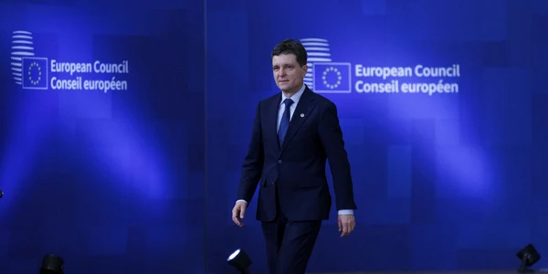Nicușor Dan, la Bruxelles FOTO Profimedia