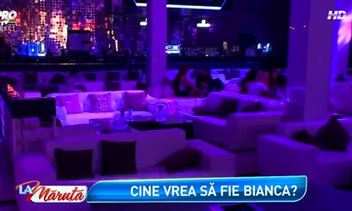 Clubul unde trebuia să apară Bianca Drăguşanu (captură Pro TV) jpeg