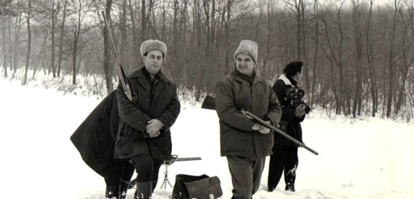 Fostul dictator, un vânător înrăit Foto: Fototeca online a comunismului românesc
