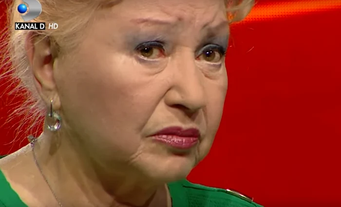 
    Rodica Popescu Bitănescu, tulburată în timpul interviuluifoto: captură Kanal D  