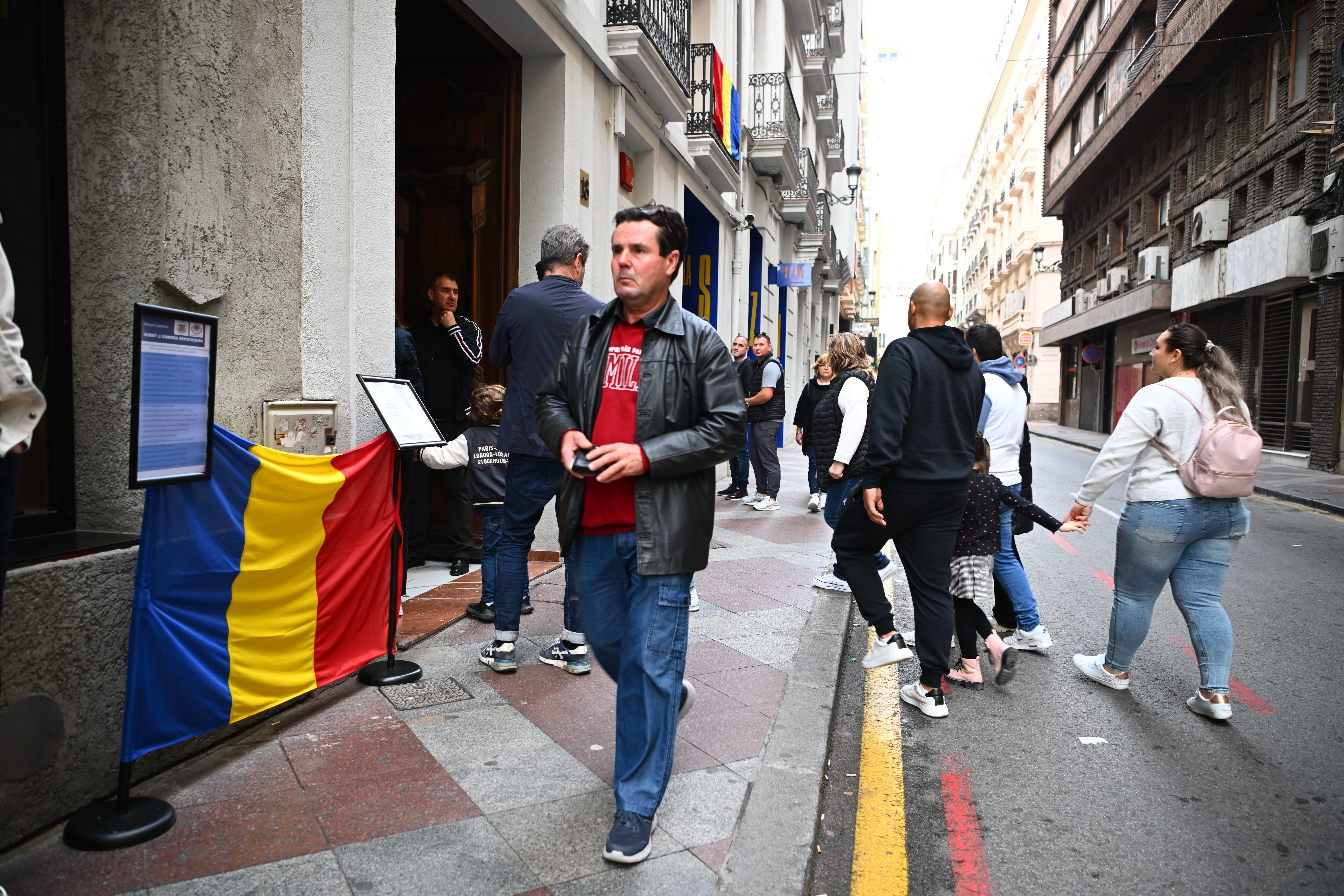  În diaspora s-a votat masiv George Simion. FOTO: Inquam Photos/Alex Nicodim 