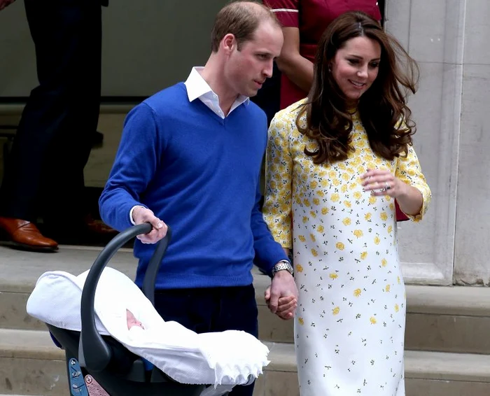 Bebeluşul regal va fi cunoscut drept Prinţesa Charlotte de CambridgeFoto: Getty