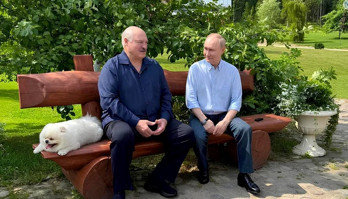 Aleksandr Lukaşenko și Vladimir Putin s-au întâlnit la o mănăstire din Rusia FOTO: X