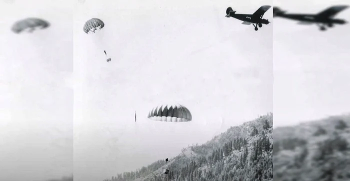 Castorii parașutați, strania operațiune de la finalul anilor 1940 / foto: captură video