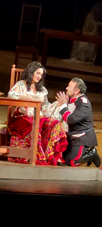 Ruxandra Donose și Ramón Vargas în actul al II-lea